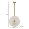 Lampadelle Ario Glassortiti cm 35x18x80