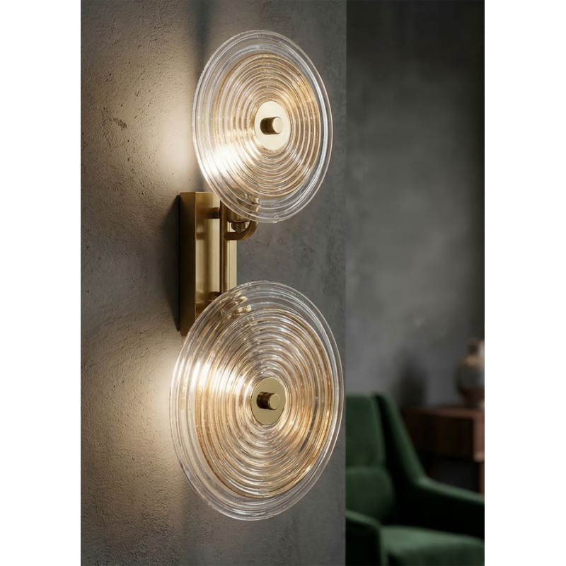 Lampadelle A Da Muro Venice cm 25x10x52