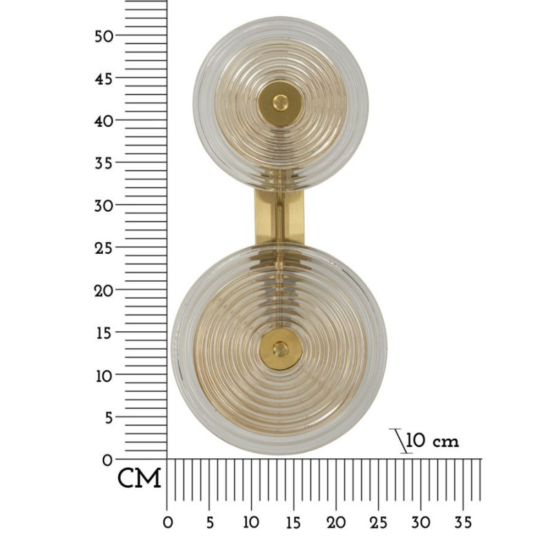 Lampadelle A Da Muro Venice cm 25x10x52