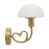 Lampadelle A Da Muro Lovy Gold cm 23x15x22