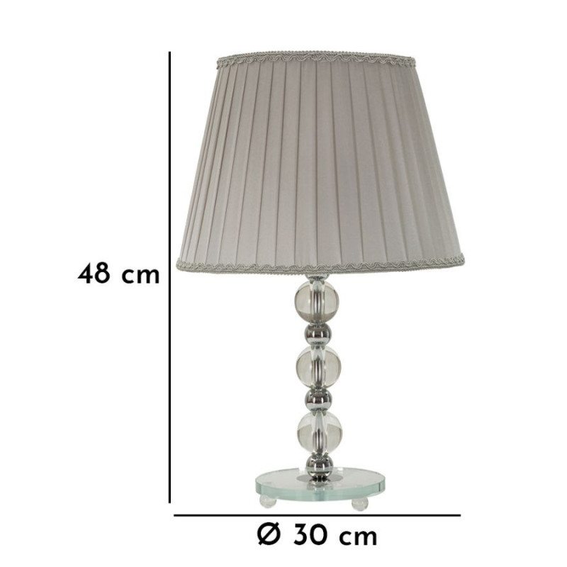 Lampadelle A Da Tavolo Tolly cm ø 30x48