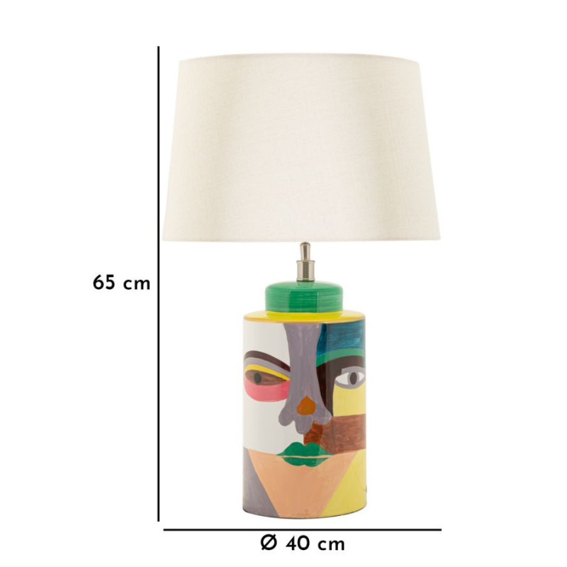 Lampadelle A Da Tavolo Piccassy Color cm ø 40x65