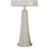 Lampadelle A Da Tavolo Tower Argento cm ø 30x54