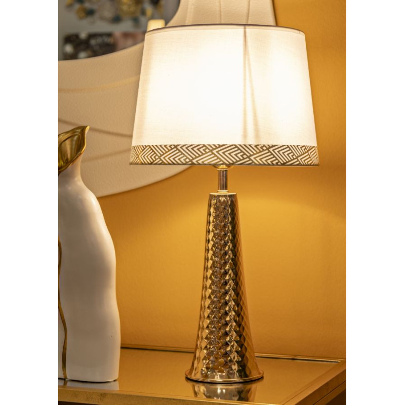 Lampadelle A Da Tavolo Tower Oro cm ø 30x54