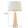 Lampadelle A Da Tavolo Tower Oro cm ø 30x54