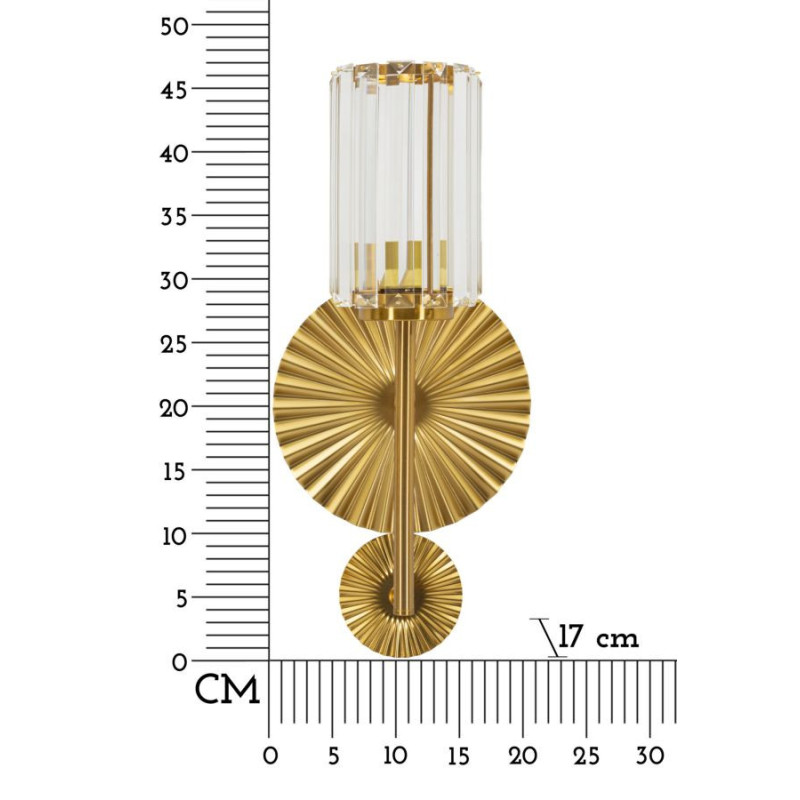 Lampadelle A Da Muro Tirana cm 20x17x47