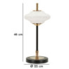Lampadelle A Da Tavolo Vintage cm ø 22x46