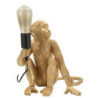 Lampadelle A Da Tavolo Monkey Seduta Oro cm 33x33x32