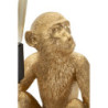 Lampadelle A Da Tavolo Monkey Seduta Oro cm 33x33x32