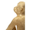 Lampadelle A Da Tavolo Monkey Seduta Oro cm 33x33x32