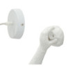 Lampadelle A Da Muro Monkey Bianca cm 32x32x64