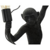 Lampadelle A Da Muro Monkey Nera cm 32x32x64