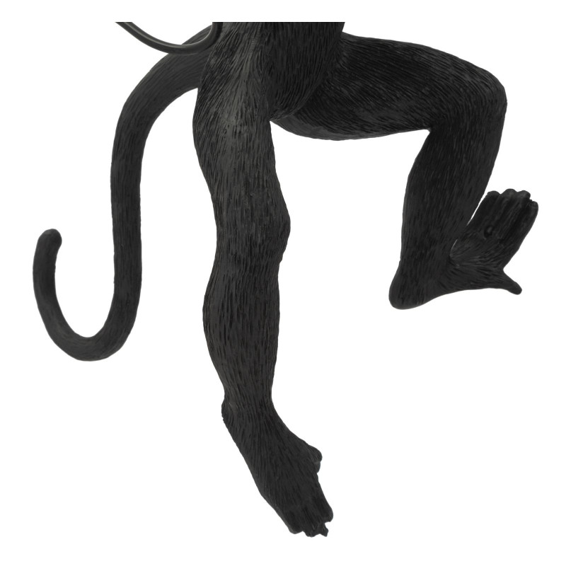 Lampadelle A Da Muro Monkey Nera cm 32x32x64