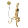 Lampadelle A Da Muro Monkey Oro cm 32x32x64