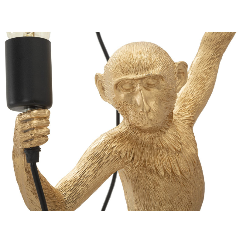 Lampadelle A Da Muro Monkey Oro cm 32x32x64