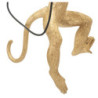 Lampadelle A Da Muro Monkey Oro cm 32x32x64