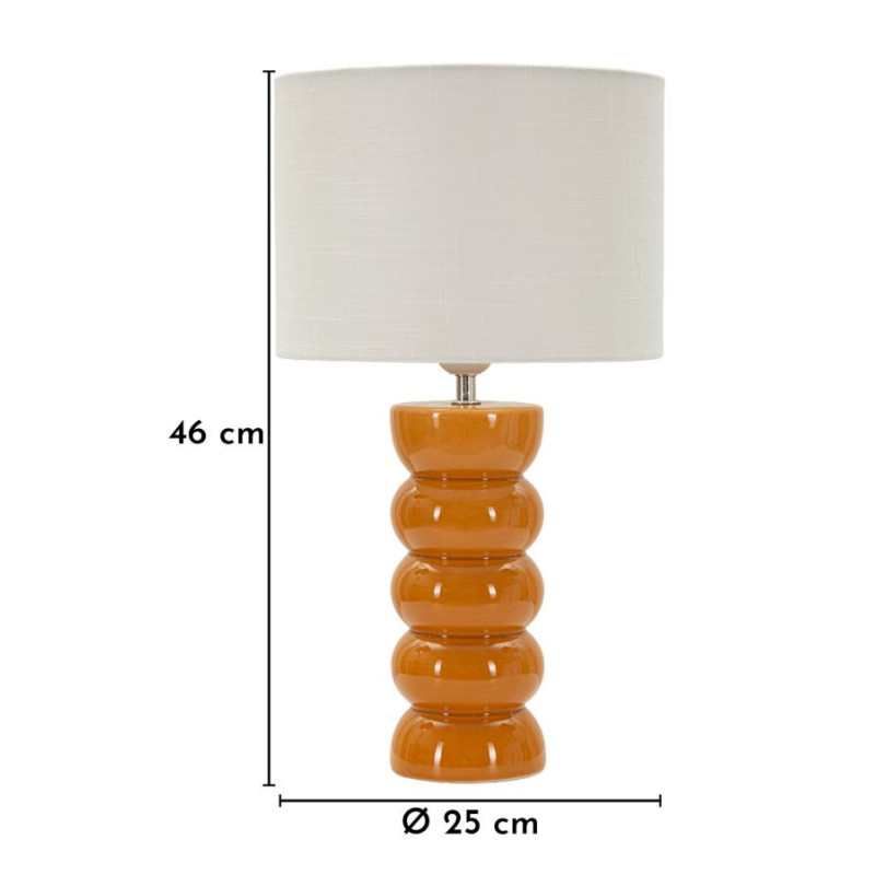 Lampadelle A Da Tavolo Torr Senape cm ø 25x46