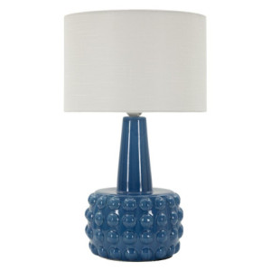 Lampadelle A Da Tavolo Gress Blu cm ø 30x51,5