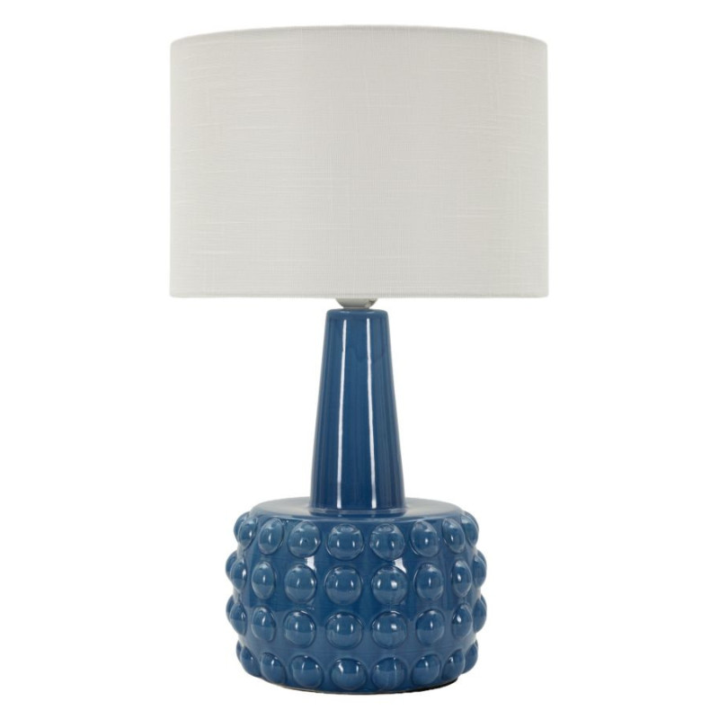 Lampadelle A Da Tavolo Gress Blu cm ø 30x51,5