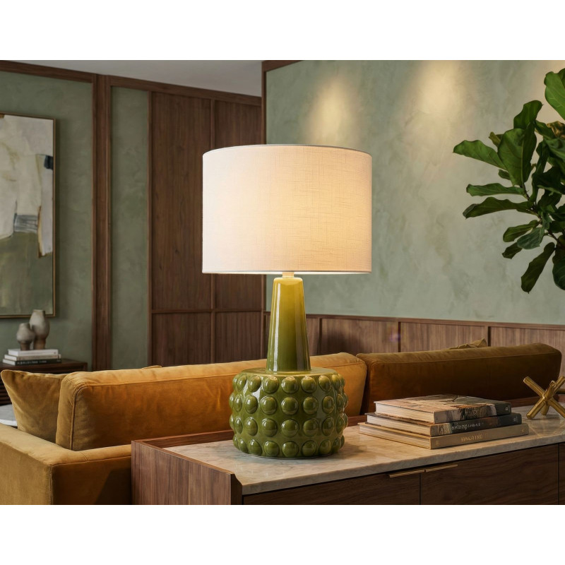 Lampadelle A Da Tavolo Gress Verde cm ø 30x51,5