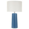 Lampadelle A Da Tavolo Gliss Blu cm ø 30x52