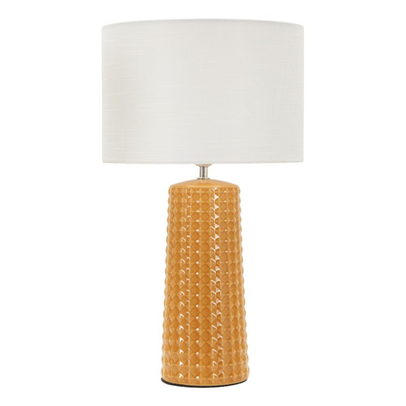Lampadelle A Da Tavolo Gliss Senape cm ø 30x52