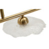 Lampadelle Ario Emily 3 Luci Vetro Trasparente cm 100x24x18