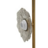 Lampadelle Ario Emily Verticale Vetro Grigio cm 15x16x110