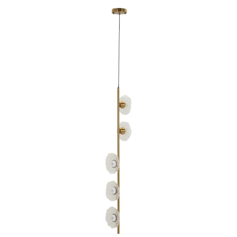Lampadelle Ario Emily Verticale Vetro Trasparente cm 15x16x110