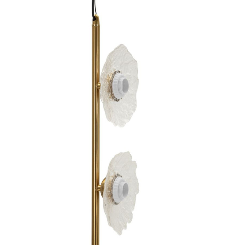 Lampadelle Ario Emily Verticale Vetro Trasparente cm 15x16x110