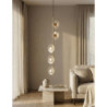 Lampadelle Ario Emily Verticale Vetro Trasparente cm 15x16x110