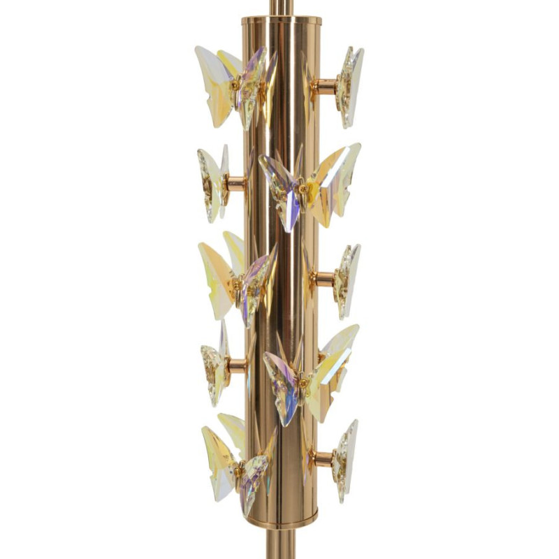 Lampadelle A Da Terra Gold Butterfly cm ø 45x157