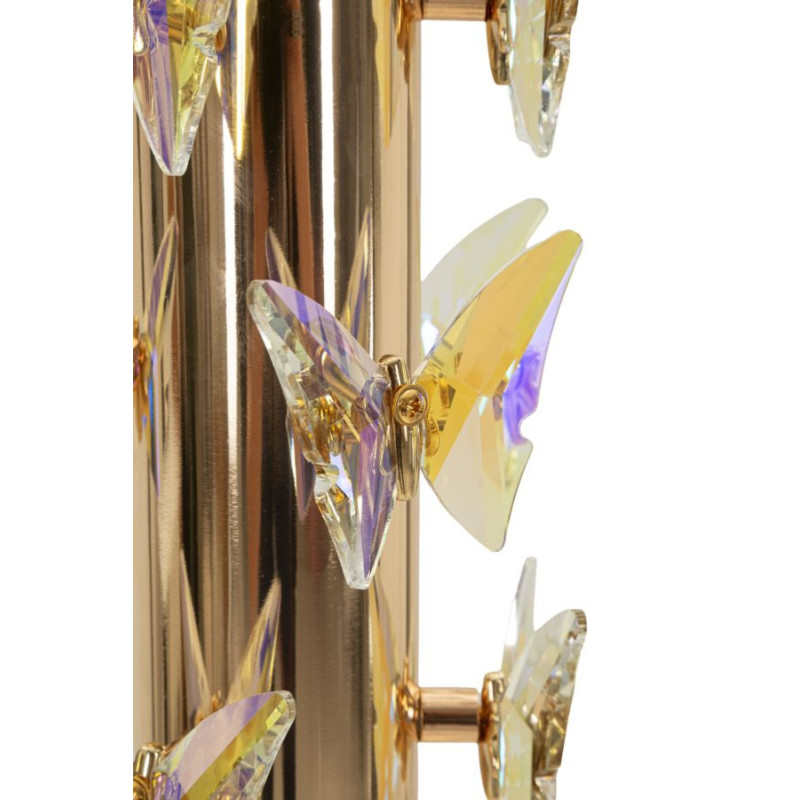 Lampadelle A Da Terra Gold Butterfly cm ø 45x157