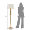 Lampadelle A Da Terra Gold Butterfly cm ø 45x157