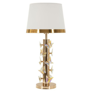 Lampadelle A Da Tavolo Gold Butterfly cm ø 35x74