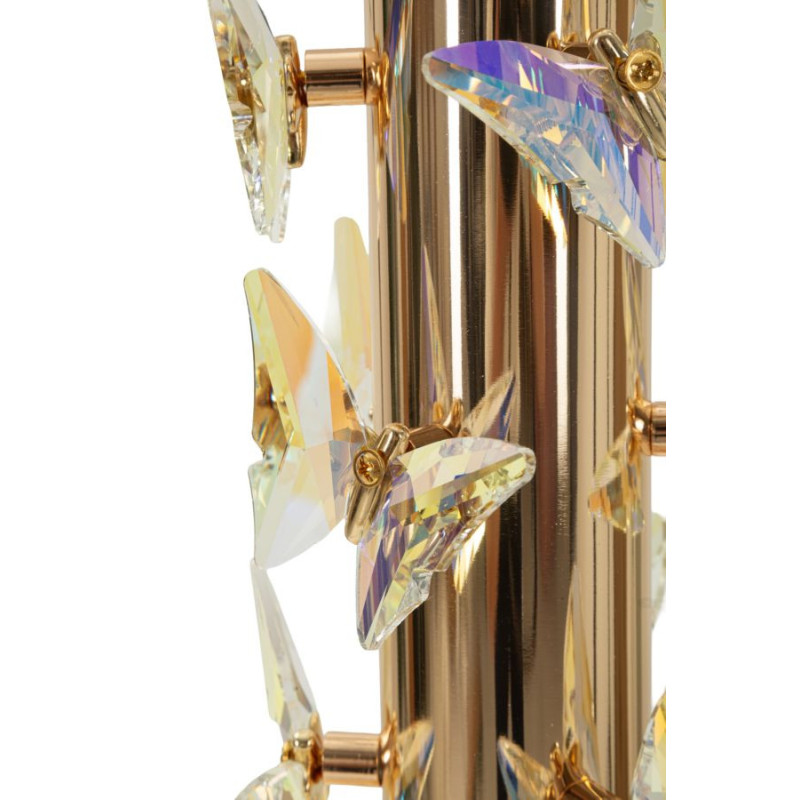 Lampadelle A Da Tavolo Gold Butterfly cm ø 35x74