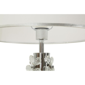 Zoom Lampadelle A Da Tavolo Silver Flower cm ø 35x74