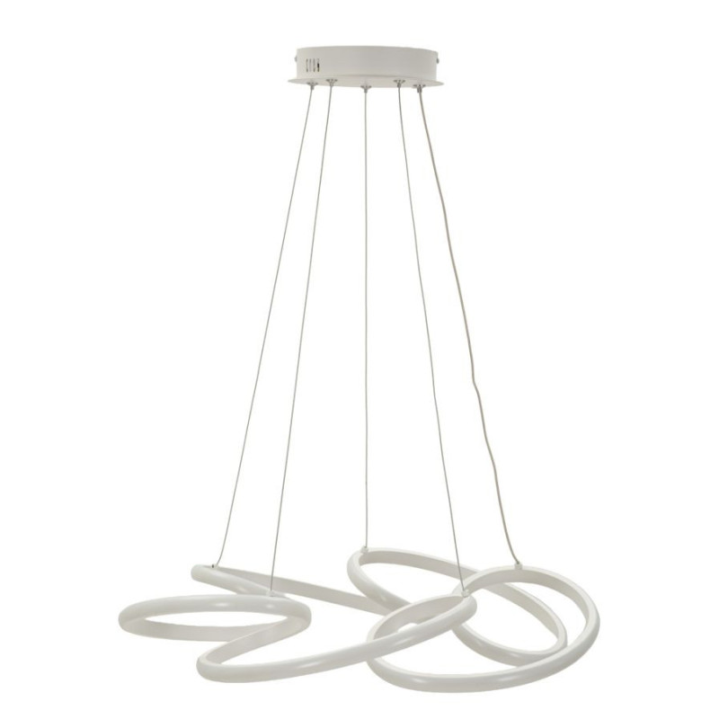 Lampadelle Ario Led Glovy Bianco cm ø 55x120 (luce Con 3 Temperature Di Colore)