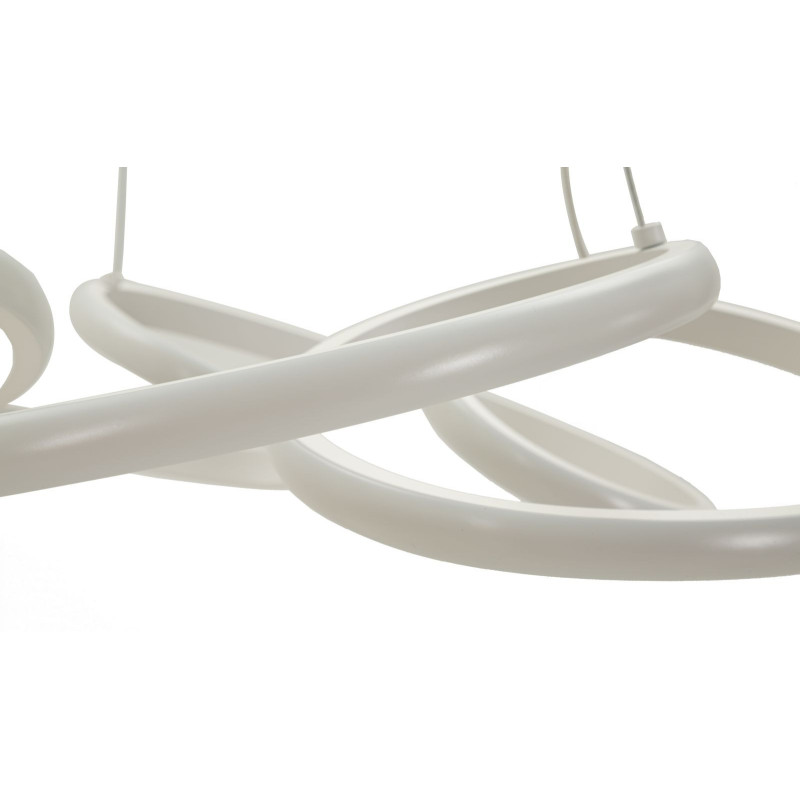 Lampadelle Ario Led Glovy Bianco cm ø 55x120 (luce Con 3 Temperature Di Colore)