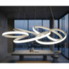 Lampadelle Ario Led Glovy Bianco cm ø 55x120 (luce Con 3 Temperature Di Colore)