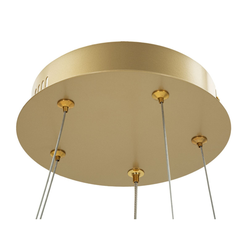 Lampadelle Ario Led Glovy Gold cm ø 55x120 (luce Con 3 Temperature Di Colore)
