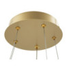 Lampadelle Ario Led Glovy Gold cm ø 55x120 (luce Con 3 Temperature Di Colore)