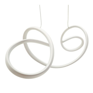 Zoom Lampadelle Ario Led Uter Bianco cm 80x20x120 (luce Con 3 Temperature Di Colore)