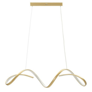 Lampadelle Ario Led Uter Oro cm 80x20x120 (luce Con 3 Temperature Di Colore)