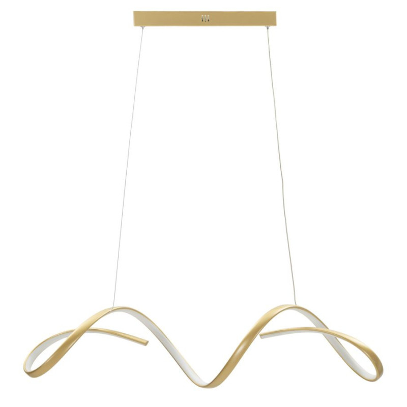 Lampadelle Ario Led Uter Oro cm 80x20x120 (luce Con 3 Temperature Di Colore)