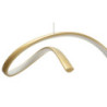 Lampadelle Ario Led Uter Oro cm 80x20x120 (luce Con 3 Temperature Di Colore)