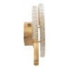 Lampadelle A Da Muro Led Double C cm 41x8,5x24 (luce Con 3 Temperature Di Colore)