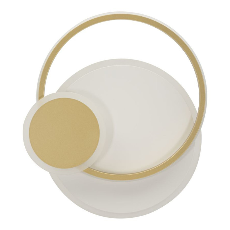 Lampadelle A Da Muro Led Dish cm 29x6,5x34 (luce Con 3 Temperature Di Colore)
