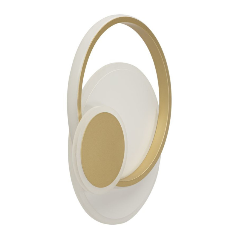 Lampadelle A Da Muro Led Dish cm 29x6,5x34 (luce Con 3 Temperature Di Colore)