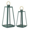 Lanterne Grent Set 2 Pz cm ø 25x25x57-20x20x45